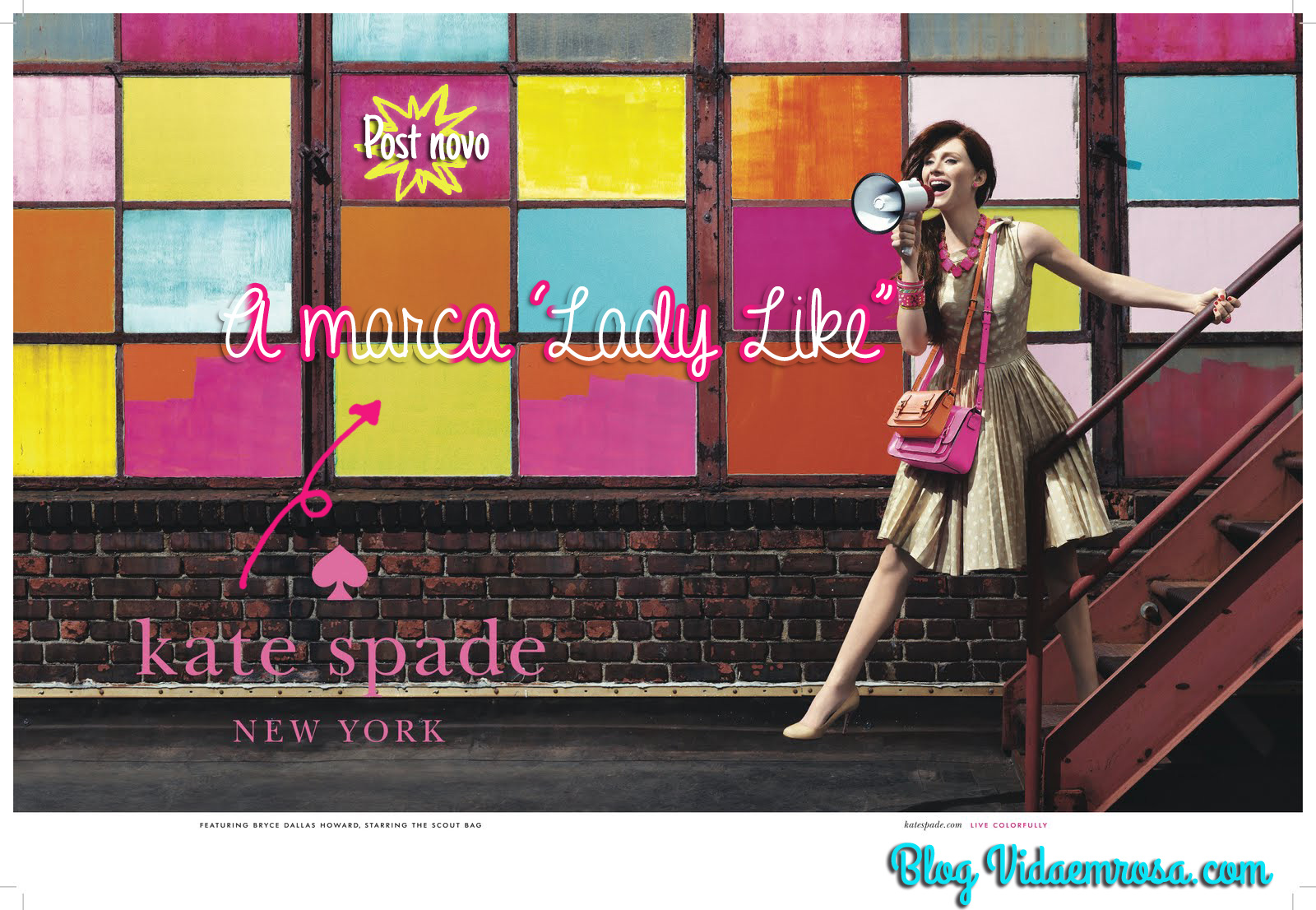 Blog "A Vida em Cor-de-Rosa" - Kate Spade | A marca 'Lady Like'