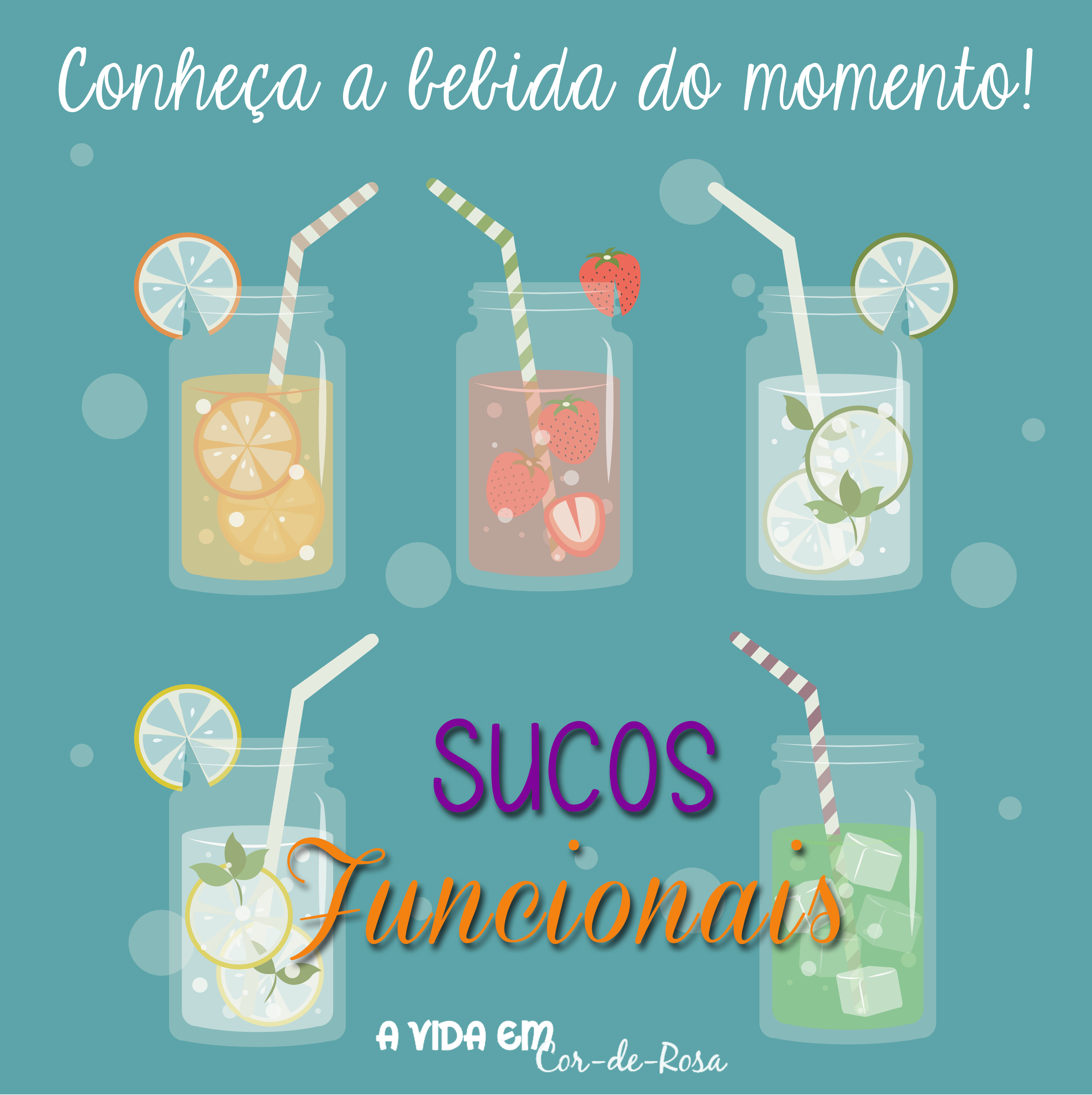 Blog "A Vida em Cor-de-Rosa" - Finn mostra os benefícios da bebida do momento: os sucos funcionais