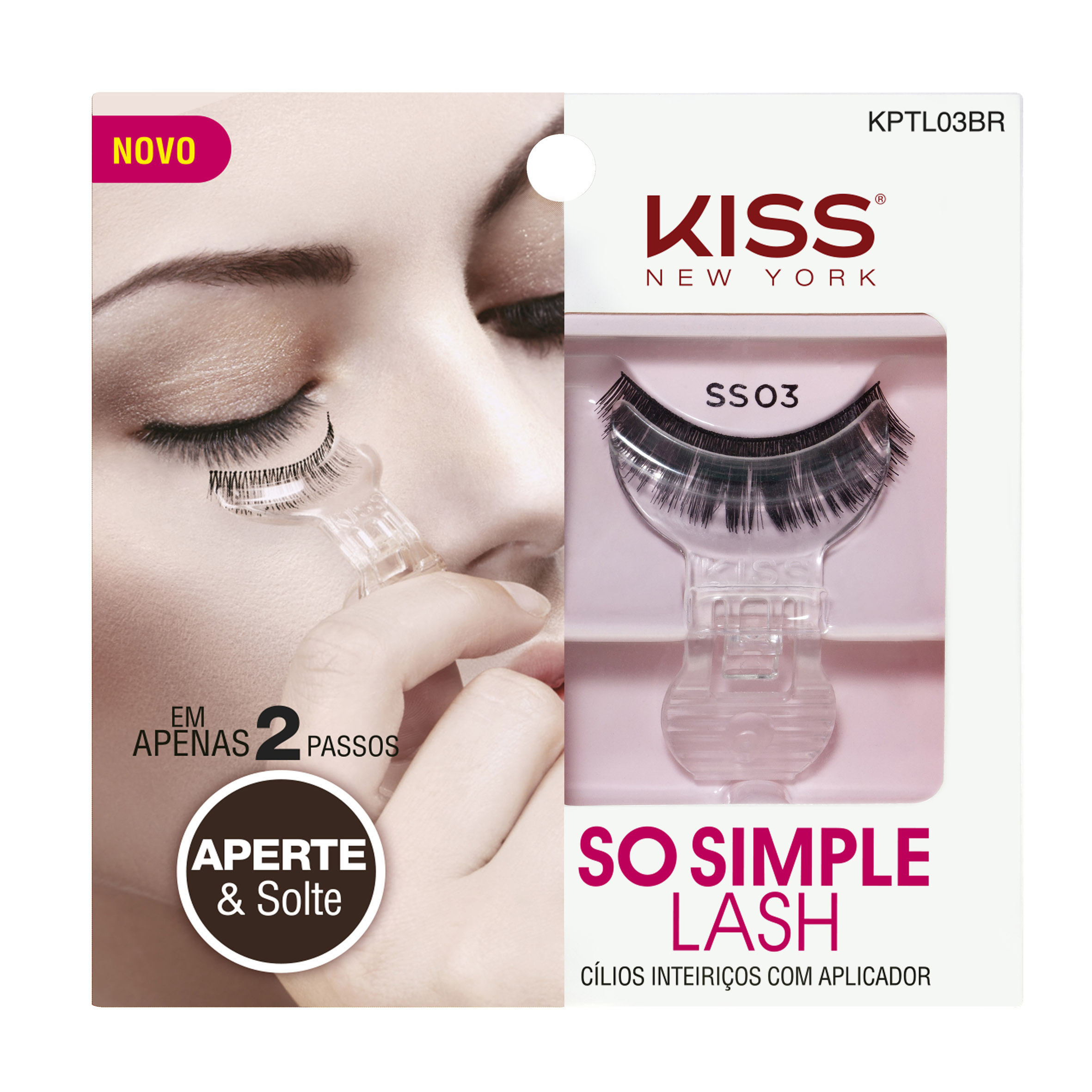 So Simple Lash é o lançamento para cílios da KISS New York