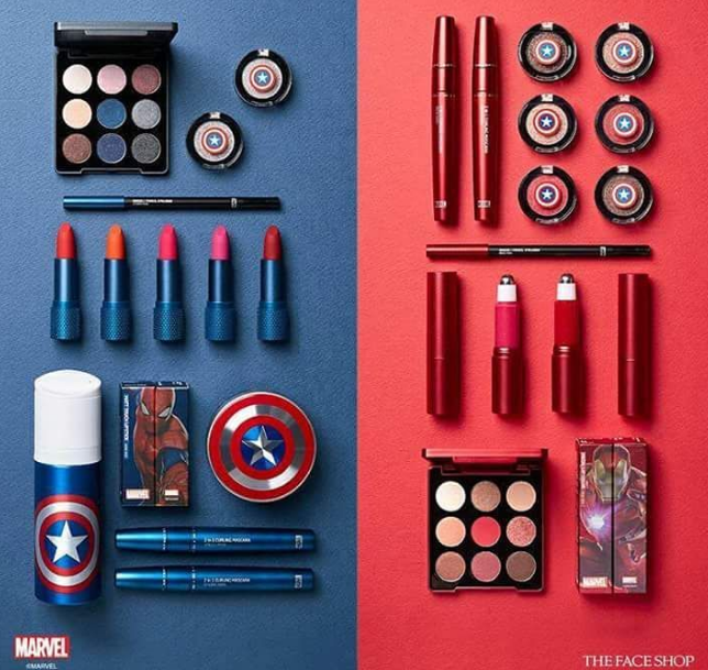 Maquiagem da Marvel