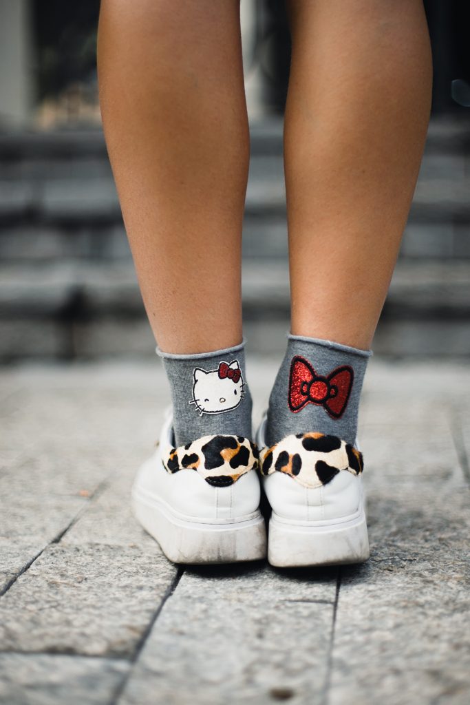 Calzedonia lança coleção de meias da Hello Kitty
